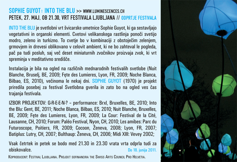 Sophie
                  Guyot: Into the Blu
