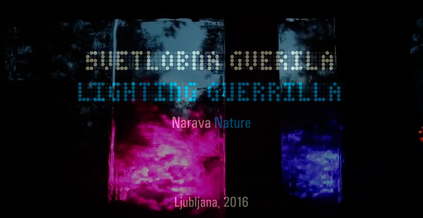 Svetlobna gverila 2016 video