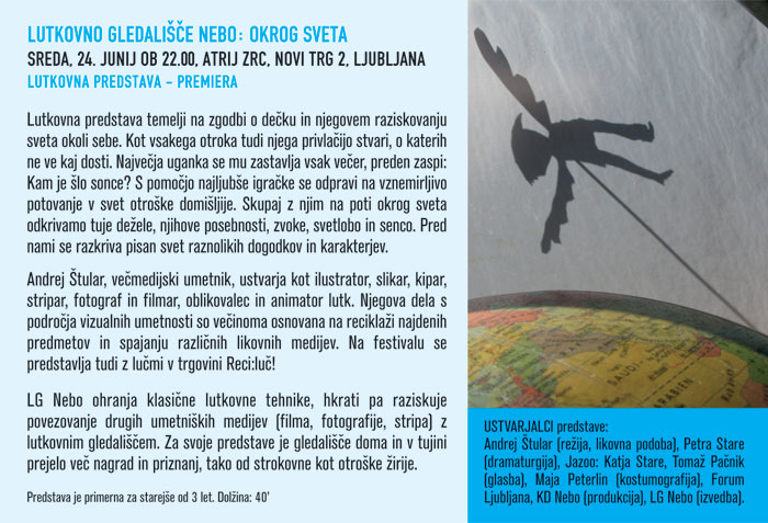 LG Nebo: Okrog sveta
