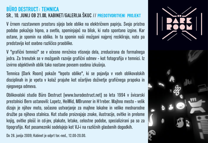 Buro Destruct: Temnica