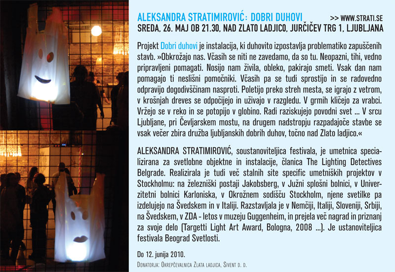 Aleksandra
                  Stratimirovic: Dobri duhovi