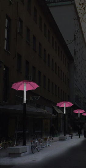 Katja Lavrisa:
                In the shade of an umbrella