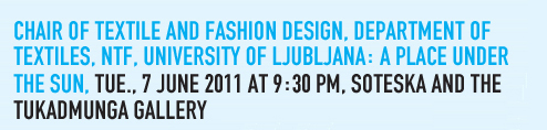Chair of textile and fashion design
