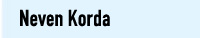 Neven Korda