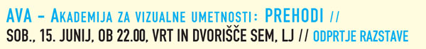 AVA:
Prehodi